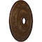 Ekena Millwork Logan Ceiling Medallion (Fits Canopies up to 6 1/8"), 24 1/4"OD x 3 7/8"ID x 2"P, Root Beer Crackle CM24LO1RBC - alternate 4